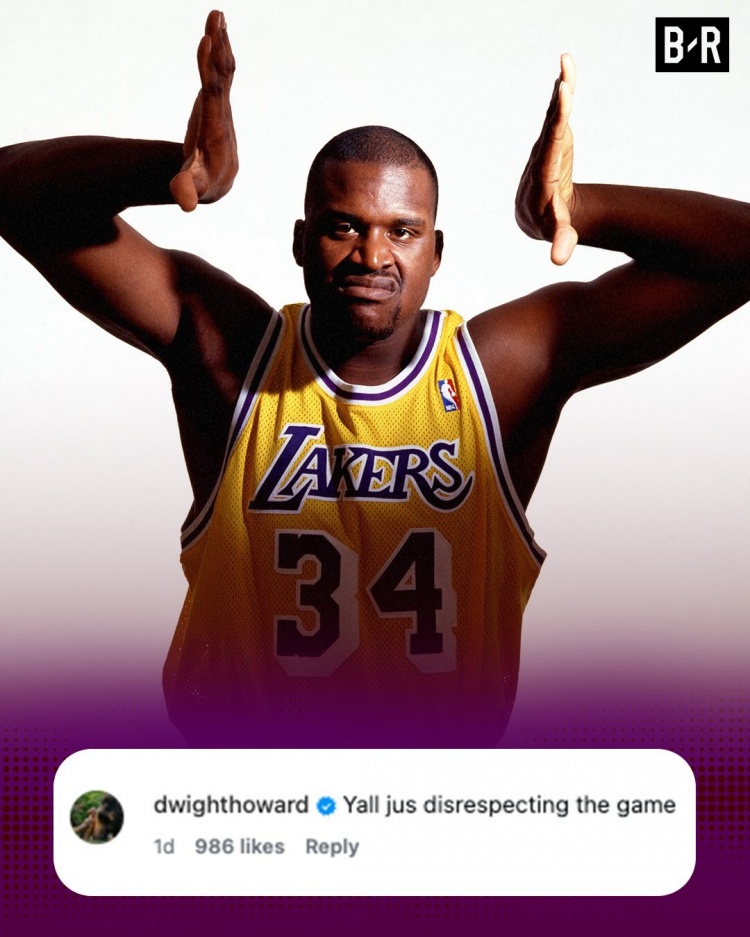 BR评本世纪最佳阵容!霍华德现身评论区:你们都不尊重这项运动